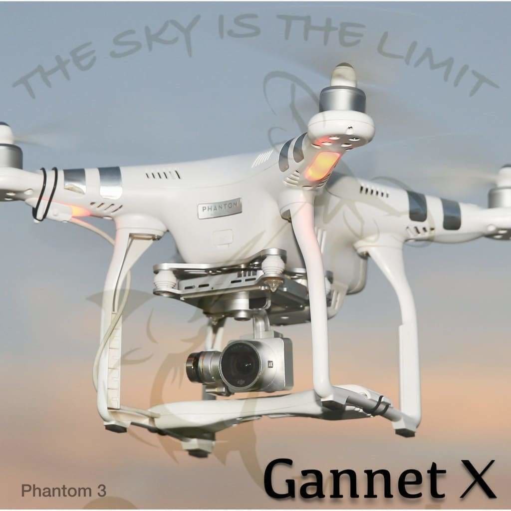 Drone Fishing - Gannet X Drone Fishing Bait Release For DJI Phantom 3 & 4 Gannet - Gannet X-Phantom 3 & 4 Black - Bait Dropper