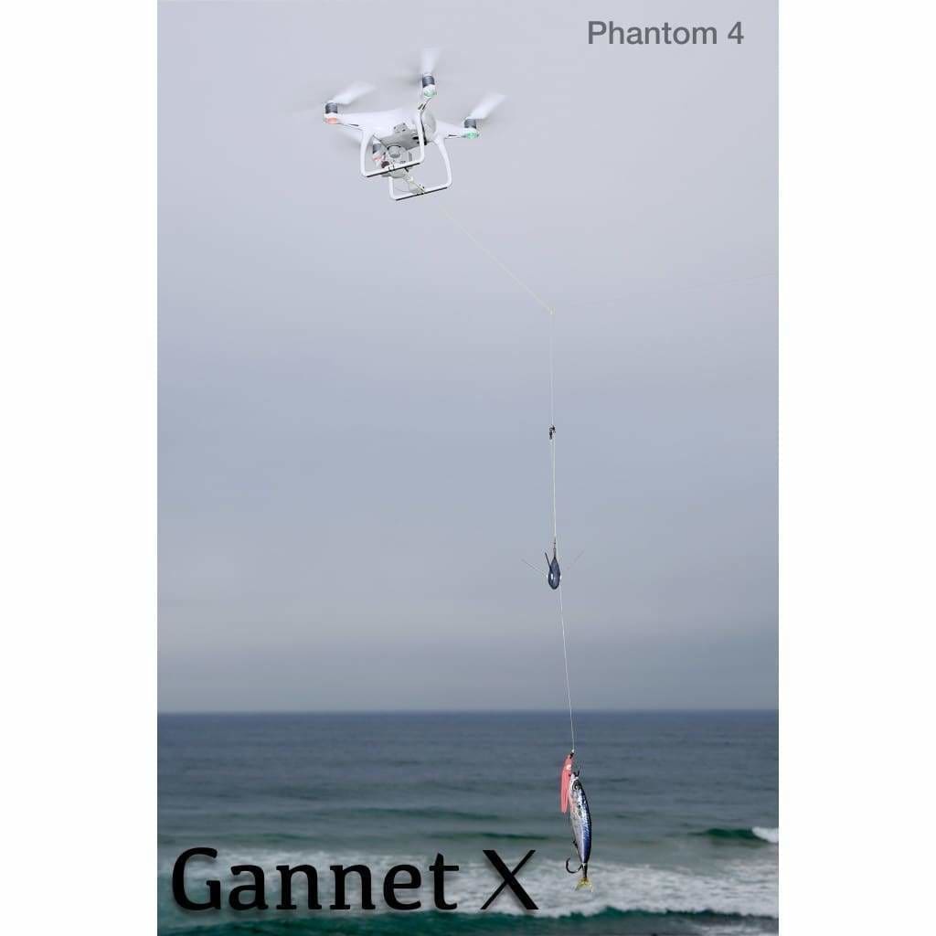 Drone Fishing - Gannet X Drone Fishing Bait Release For DJI Phantom 3 & 4 Gannet - Gannet X-Phantom 3 & 4 Black - Bait Dropper