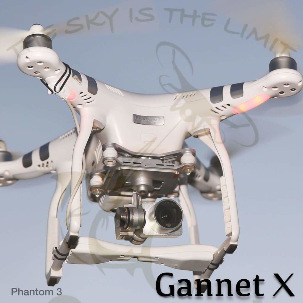 Drone Fishing - Gannet X Drone Fishing Bait Release For DJI Phantom 3 & 4 Gannet - Gannet X-Phantom 3 & 4 Black - Bait Dropper