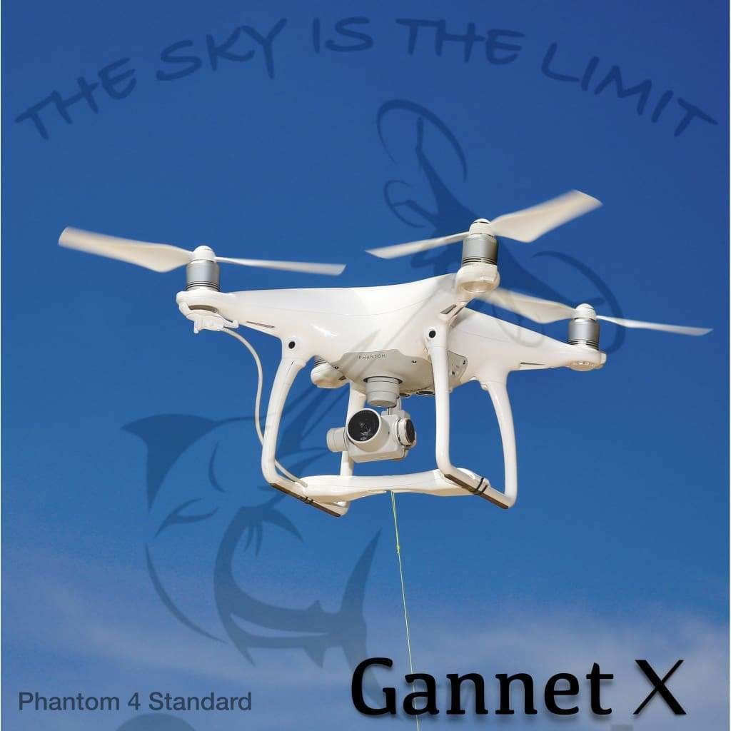 Drone Fishing - Gannet X Drone Fishing Bait Release For DJI Phantom 3 & 4 Gannet - Gannet X-Phantom 3 & 4 Black - Bait Dropper