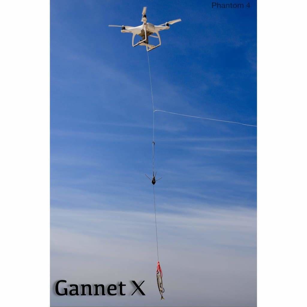 Drone Fishing - Gannet X Drone Fishing Bait Release For DJI Phantom 3 & 4 Gannet - Gannet X-Phantom 3 & 4 Black - Bait Dropper