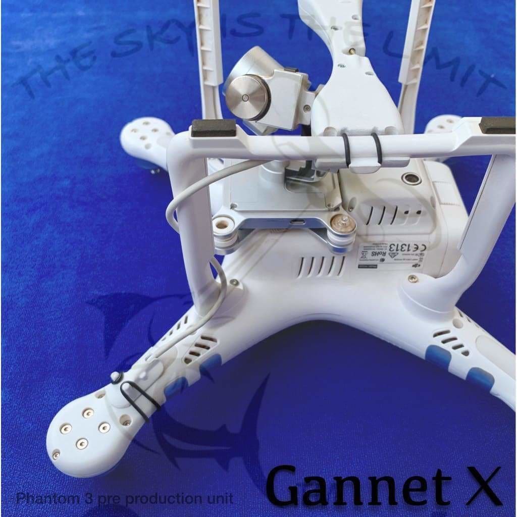 Drone Fishing - Gannet X Drone Fishing Bait Release For DJI Phantom 3 & 4 Gannet - Gannet X-Phantom 3 & 4 Black - Bait Dropper